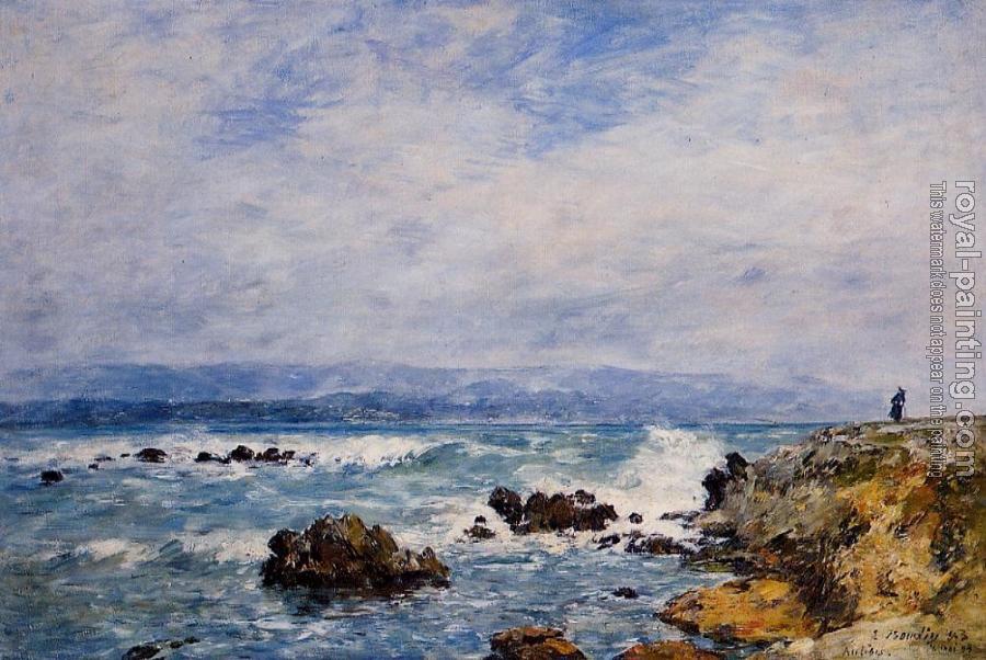 Eugene Boudin : Antibes, the Point of the Islet